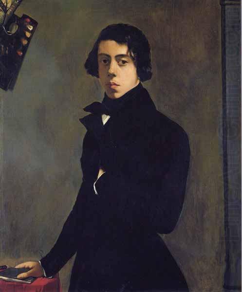 portrait, Theodore Chasseriau